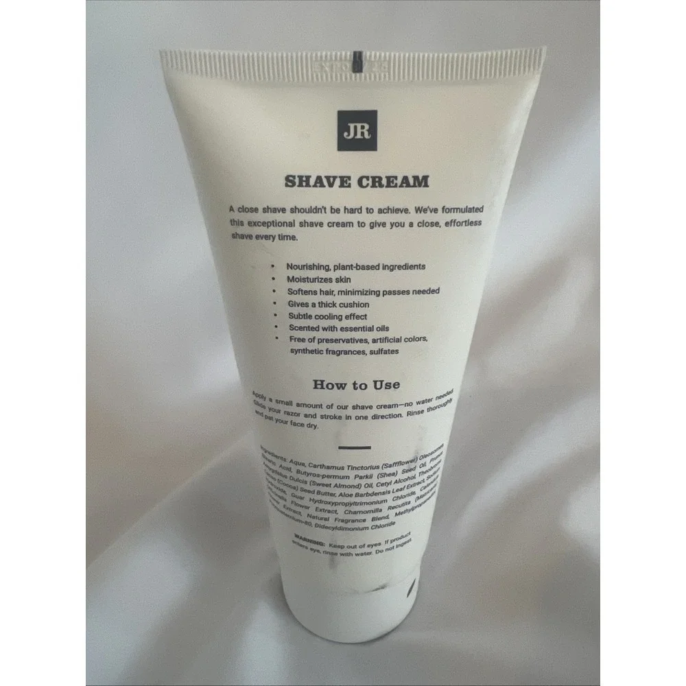 Jeremy's Razors Shave Cream Green Tea & Menthol 6oz Mens‎